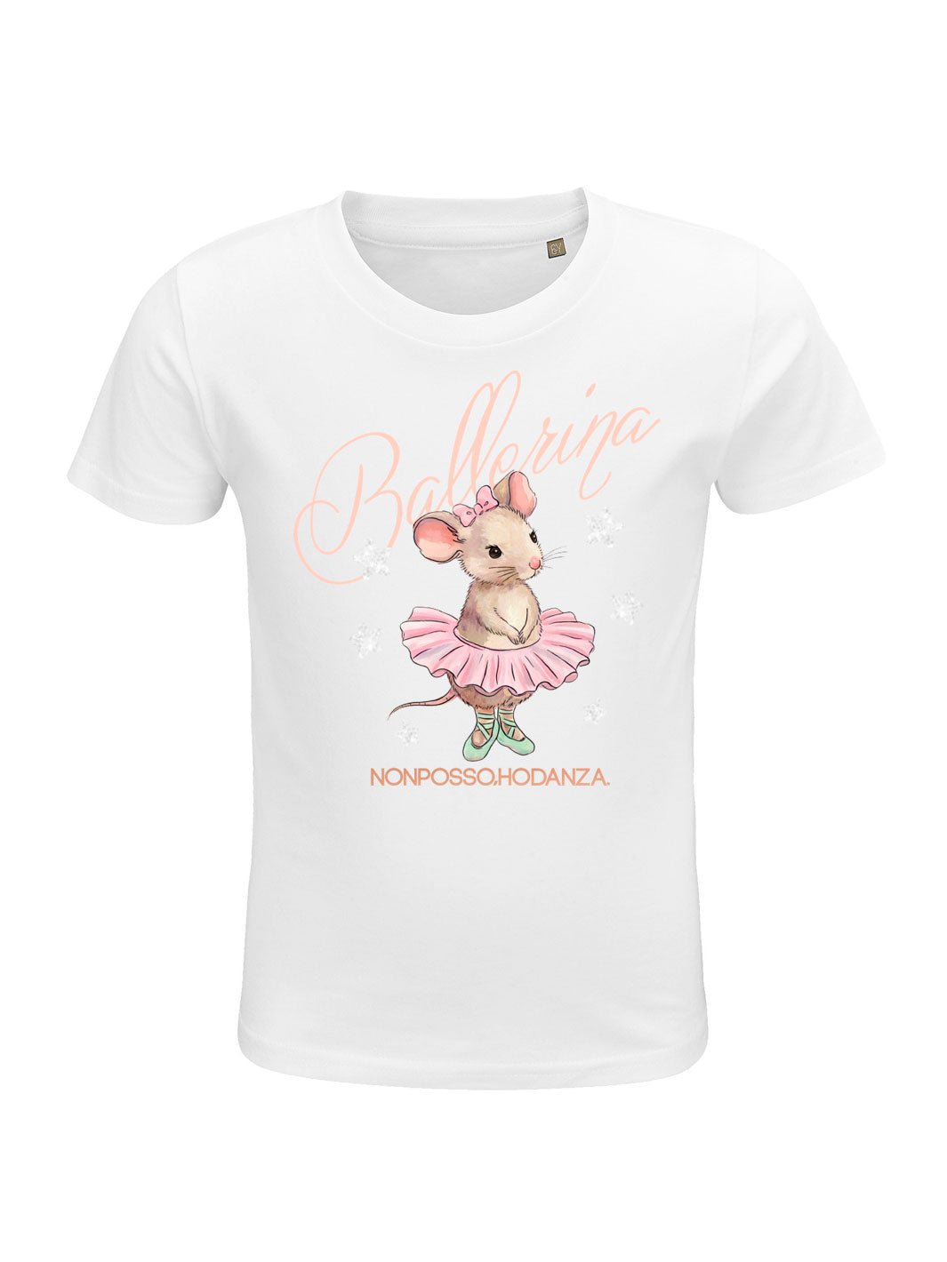 T - SHIRT PETITE SOURIS - Non Posso, Ho Danza.