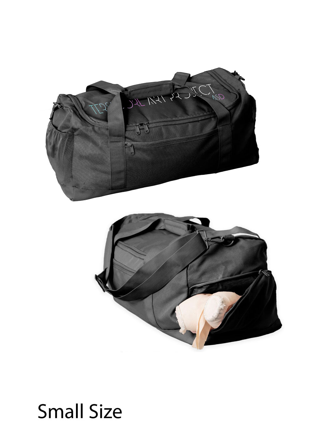 TERSICORE ART PROJECT • BAG BARRE SCHOOL PERSONALIZZABILE - SMALL SIZE KID - Non Posso, Ho Danza.