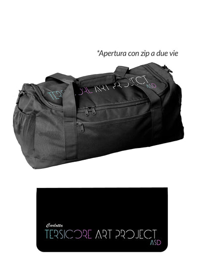 TERSICORE ART PROJECT • BAG BARRE SCHOOL PERSONALIZZABILE - SMALL SIZE KID - Non Posso, Ho Danza.