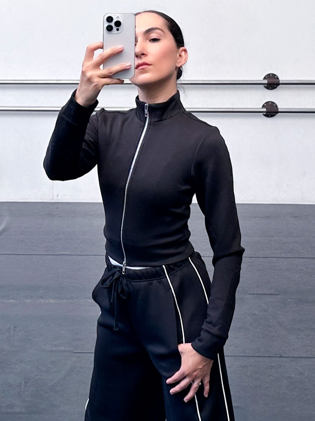 ZIP SLIM MICRO SCUBA BLACK PERSONALIZZABILE • NEW IN 2026 - Non Posso, Ho Danza.