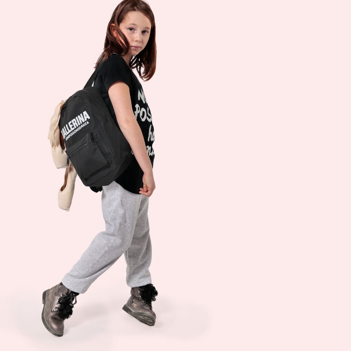 Mini zainetto BALLERINA BLACK Non Posso, Ho