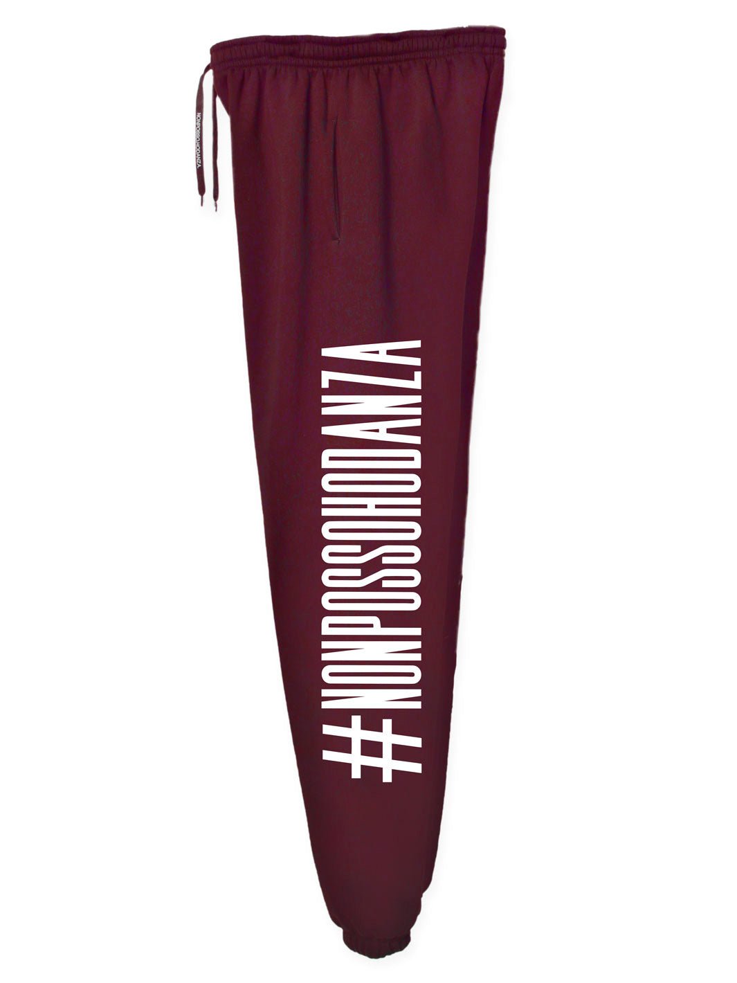 PANTALONE ALVIN HASTAG BORDEAUX - Non Posso, Ho Danza.