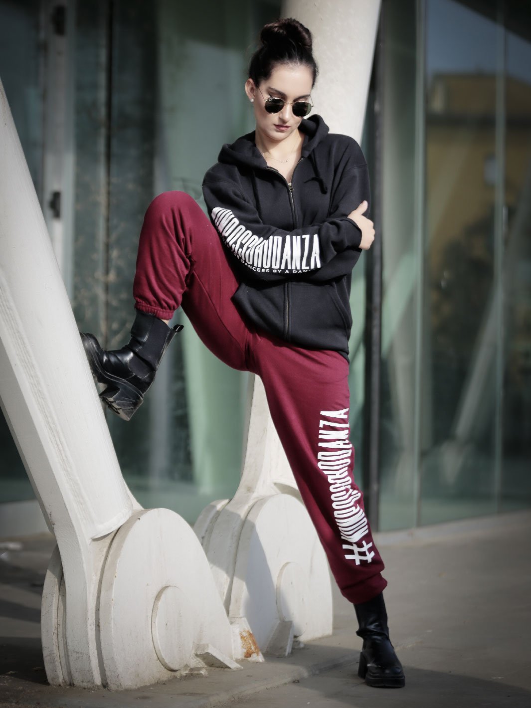 PANTALONE ALVIN HASTAG BORDEAUX - Non Posso, Ho Danza.