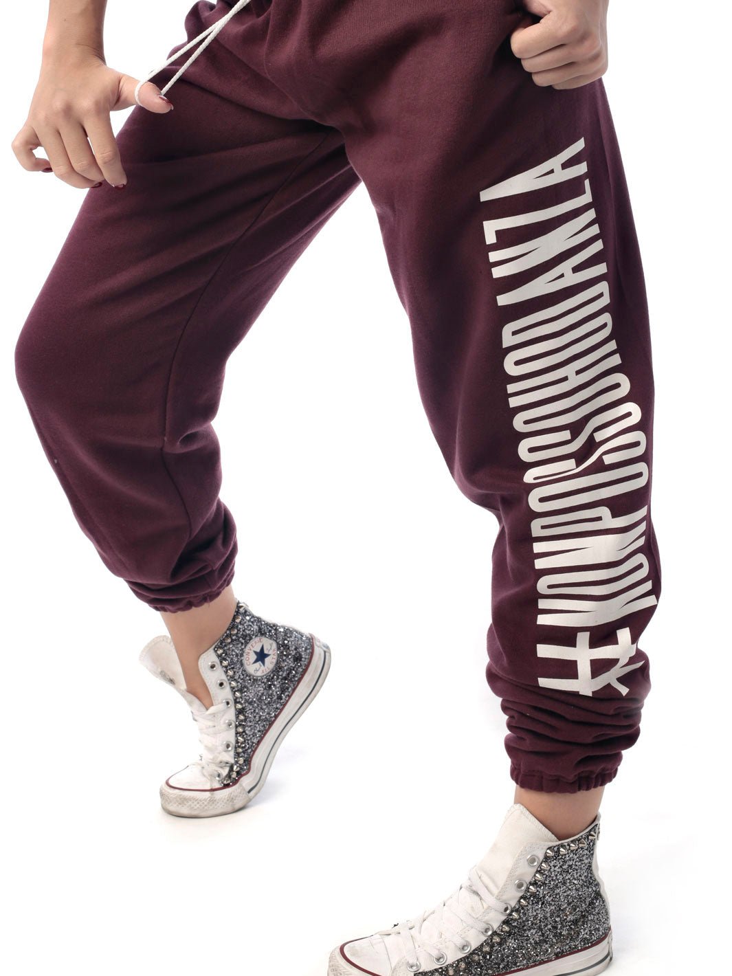 PANTALONE ALVIN HASTAG BORDEAUX - Non Posso, Ho Danza.