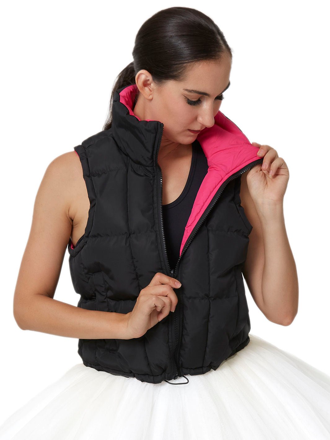 PIUMINO GILET REVERSIBILE PERSONALIZZABILE - DANZARTE / SESIARTE' - Non Posso, Ho Danza.