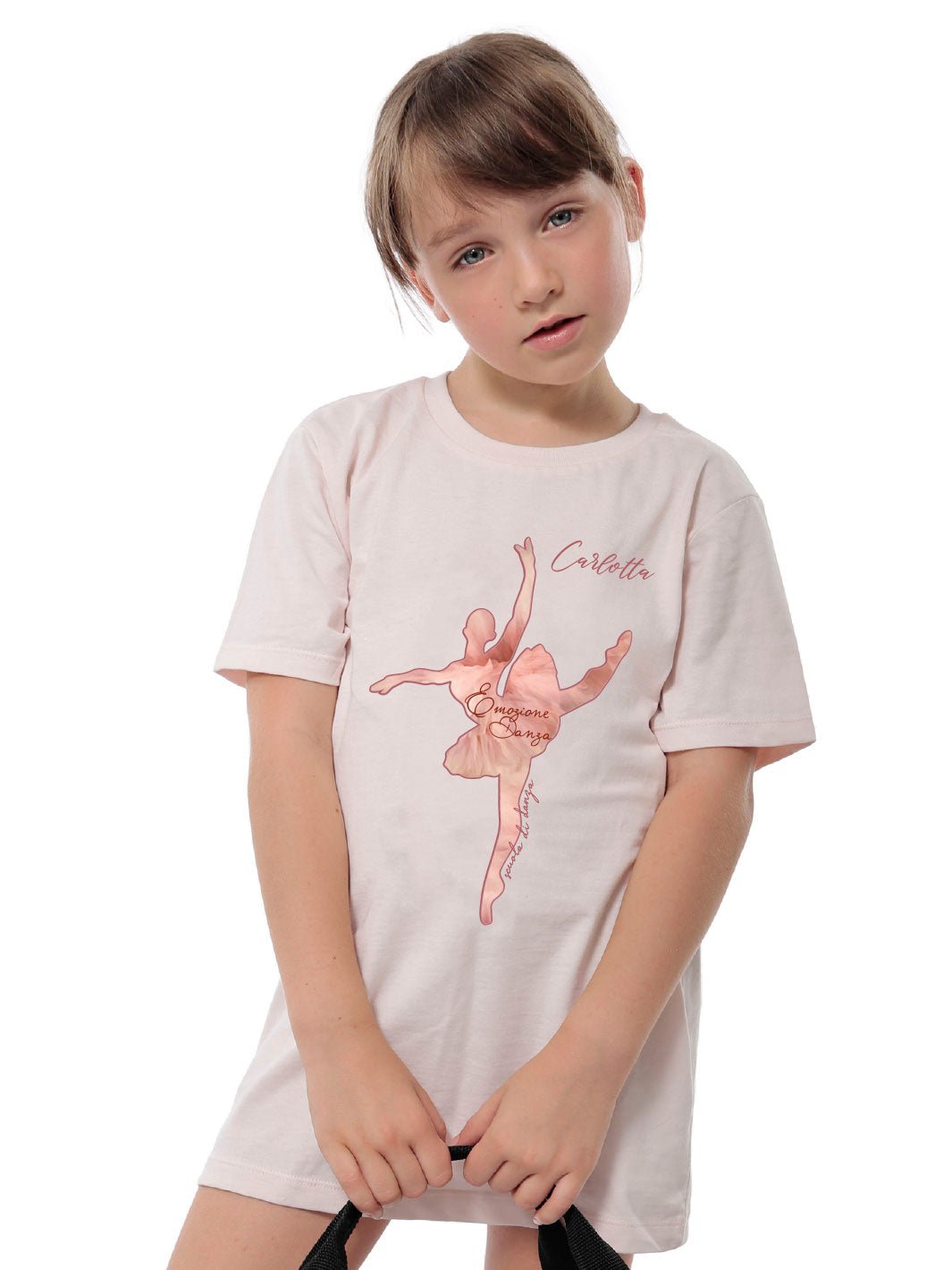 T-SHIRT SCHOOL BALLERINA • EMOZIONE DANZA • - Non Posso, Ho Danza.