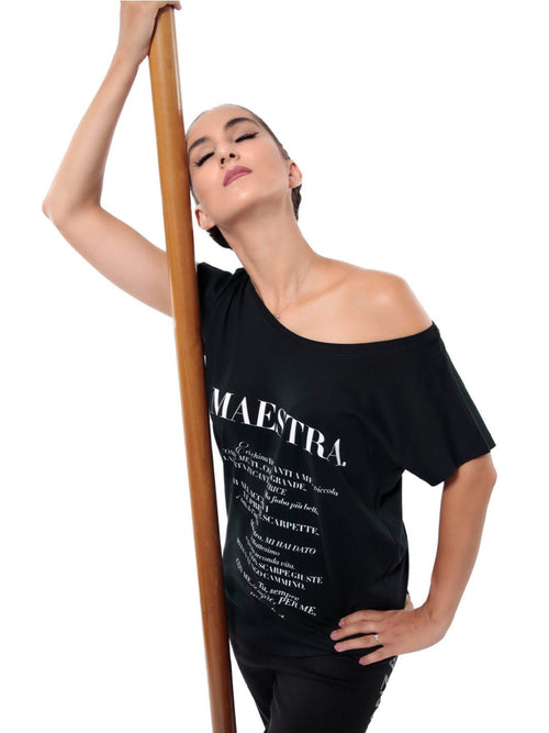 Tee modello Kimono - Maestra - GRAND JETÈ - Non Posso, Ho Danza.