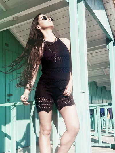 TOP CROCHET BLACK - Non Posso, Ho Danza.